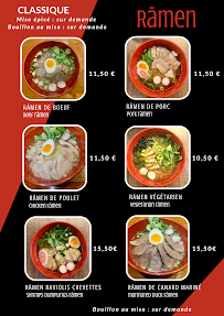 Sushiya à Nice carte