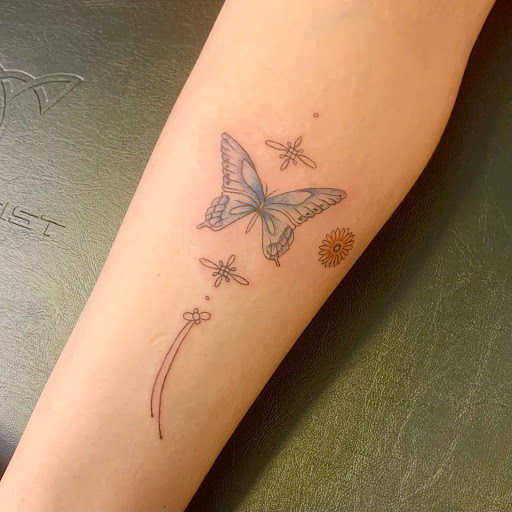 Explore beginner tattoo ideas for guys, creative tattoo ideas in Fairfax, available at Pinky Inky Tattoo