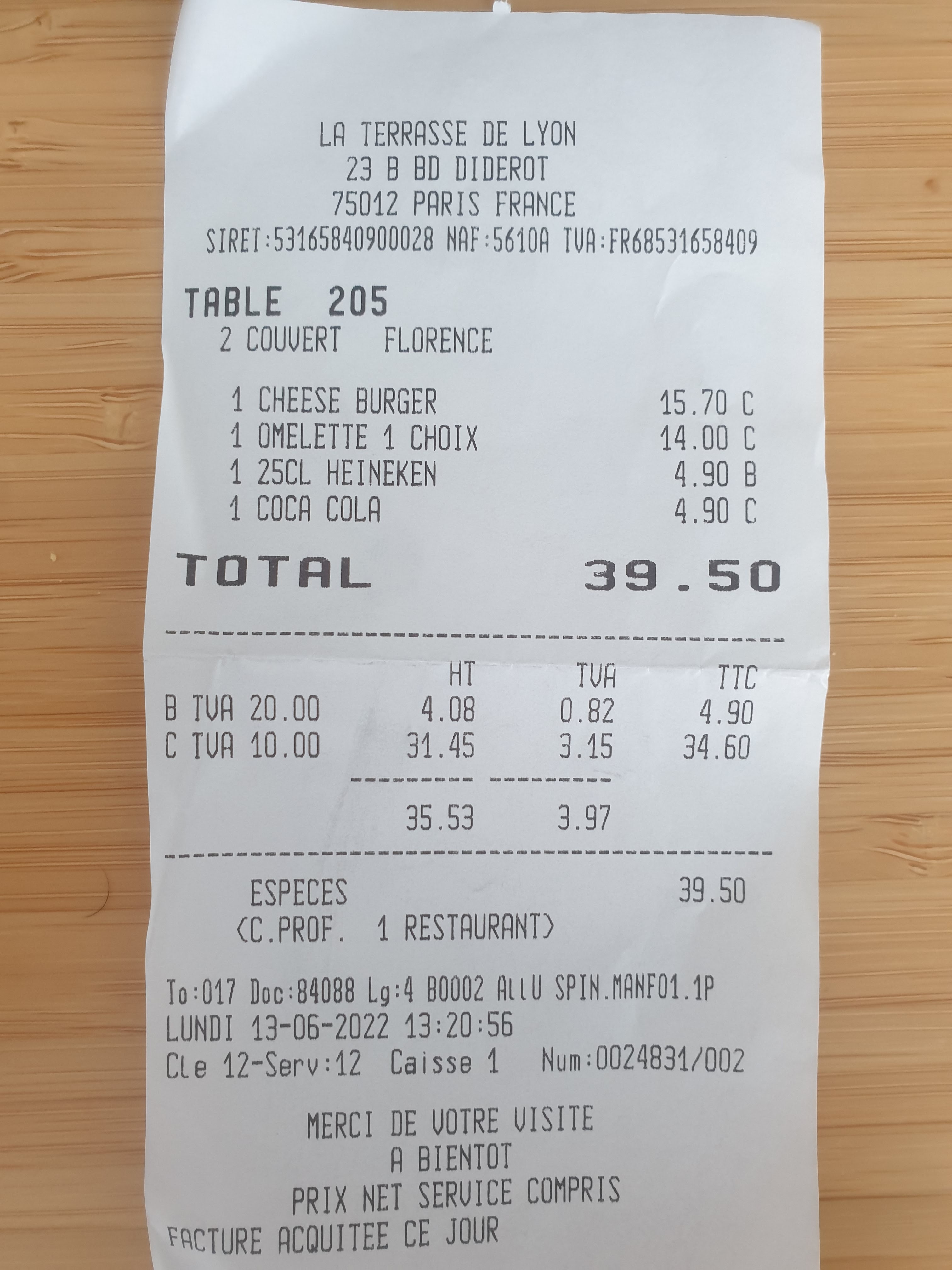 Photo n° 1 de l'avis de Yann.A fait le 13/06/2022 à 19:08