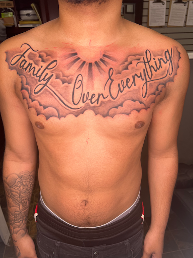 Explore beauty and beast tattoo ideas, creative tattoo ideas in York, available at Melvin Flow Tattoo Studio