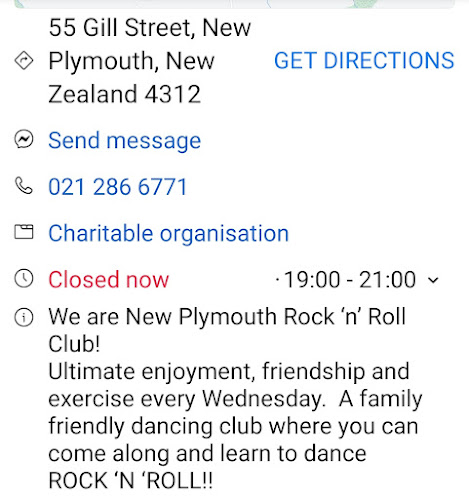 Reviews of New Plymouth Rock'n'roll Cub in New Plymouth - Dance school