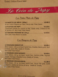 Le Comptoir de Mamie Bigoude Tours Centre à Tours menu