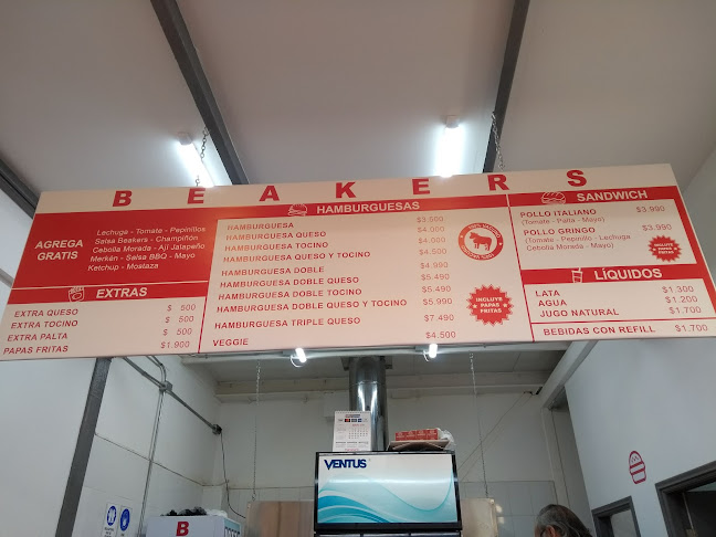 Opiniones de BEAKERS en Temuco - Restaurante