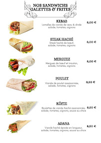 Kebab O’DELICES RESTAURANT KEBAB à Douarnenez (la carte)