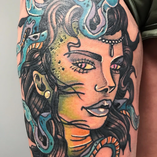 Explore add on tattoo ideas, creative tattoo ideas in Edgewood, available at Evolved Body Arts