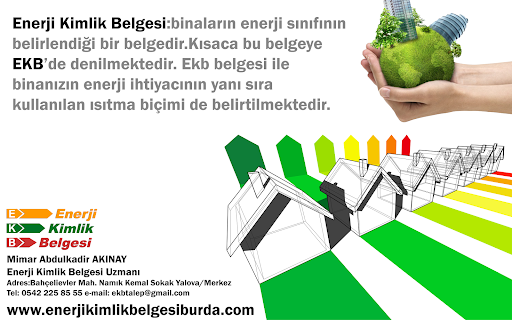 ENERJİ KİMLİK BELGESİ - ADOR EKB