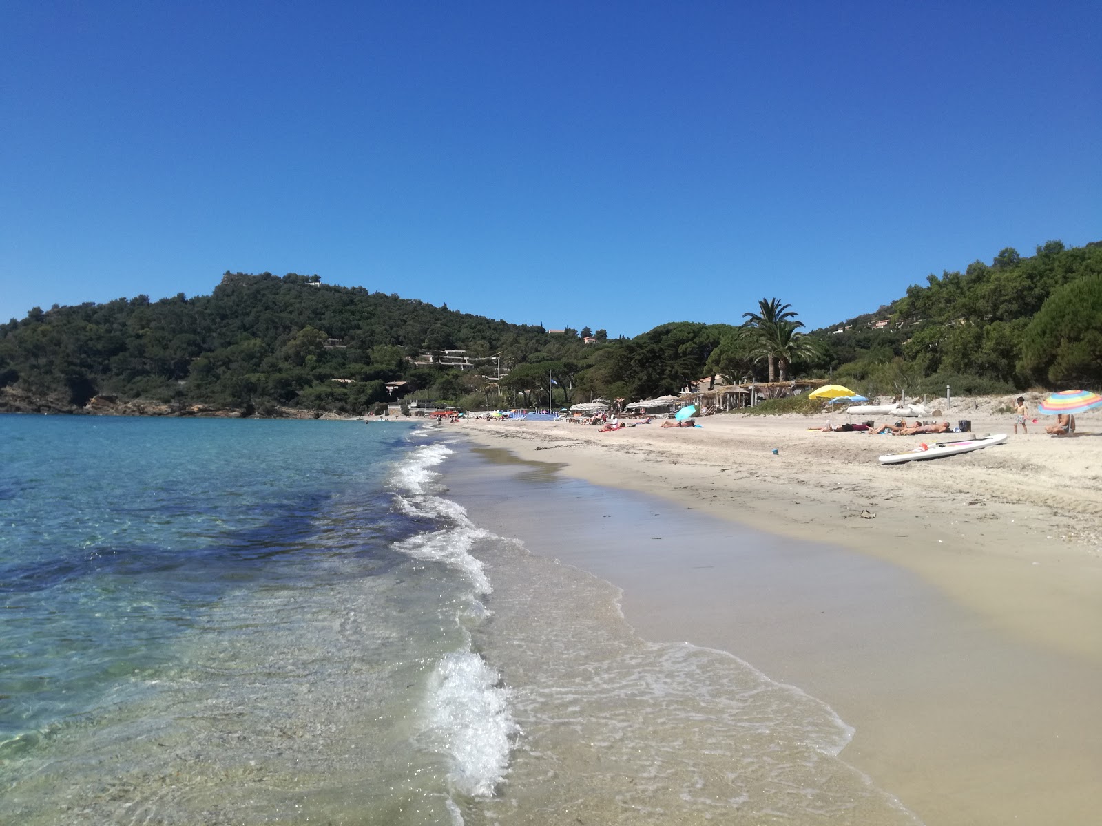 Photo of Pramousquier beach with partly clean level of cleanliness