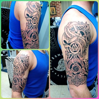 Explore alligator tattoo ideas, creative tattoo ideas in West Coxsackie, available at The Hall of Ravens