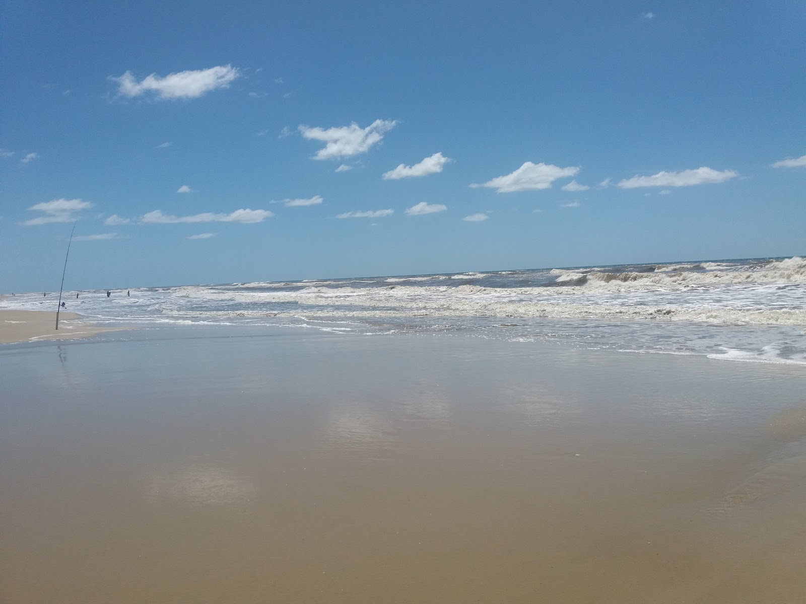 Fotografija Plaža Sao Simao z turkizna voda površino