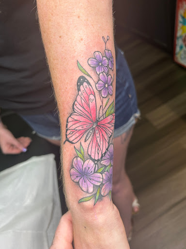 Explore tattoo back cover up ideas, creative tattoo ideas in Orange Park, available at Big City Tattoo and Piercing