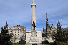 Washington Monument and Mount Vernon Place