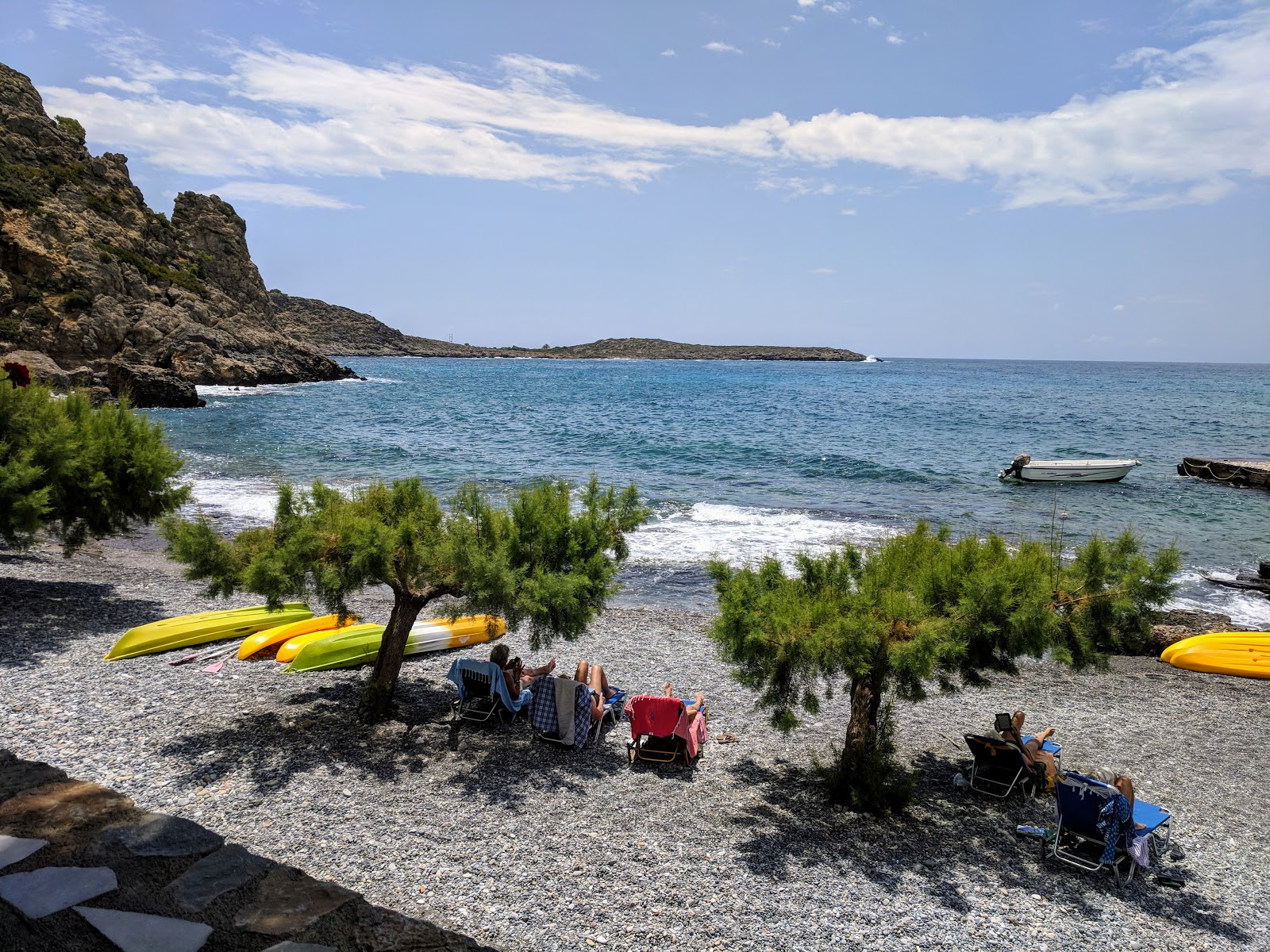 Foto von Paralia Likos mit mittlere buchten