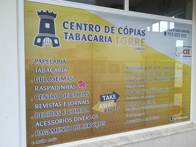 Centro de Cópias Tabacaria Torre - Faro