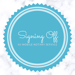 Signing Off Mobile Notary