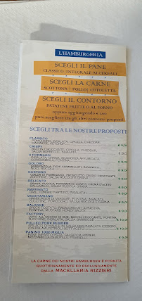 1000 Miglia à Ferrara menu