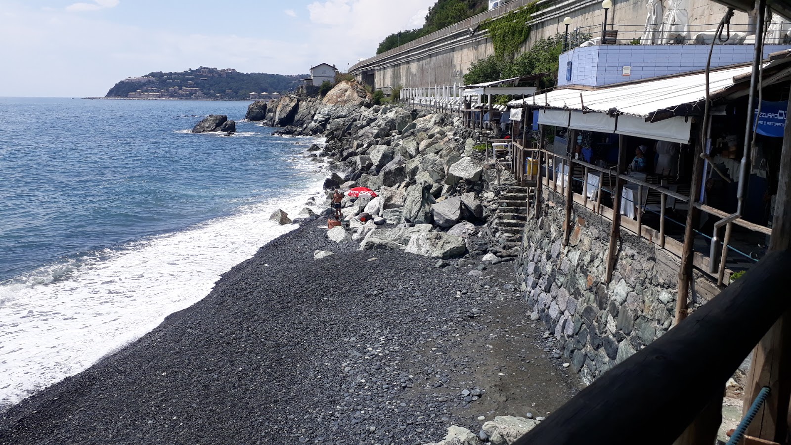 Foto van Spiaggia Azzurrodue en de nederzetting