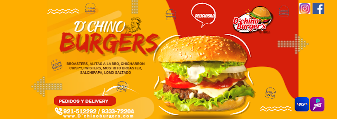 D,chinoburgers - JR, Cerro Azul 2100, El Agustino 15023, Peru