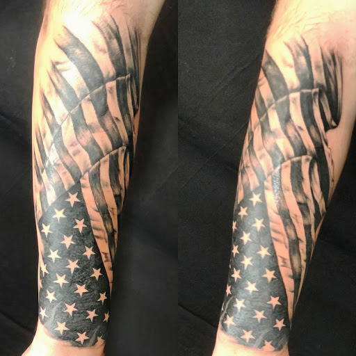 Explore burn the boats tattoo ideas, creative tattoo ideas in Harrisburg, available at Rayzor Tattoos
