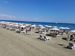 Foto de Kastella beach com uma linha costeira espaçosa