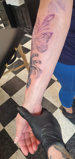 Explore bear tattoo ideas, creative tattoo ideas in Stillwater, available at Anchors End Tattoo of Stillwater Minnesota