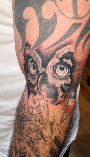 Explore trapped tattoo ideas, creative tattoo ideas in Shelbyville, available at We the People Tattoo