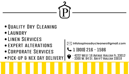 Dry Cleaner «Los Pinos Dry Cleaners», reviews and photos, 4222 W 16th Ave, Hialeah, FL 33012, USA