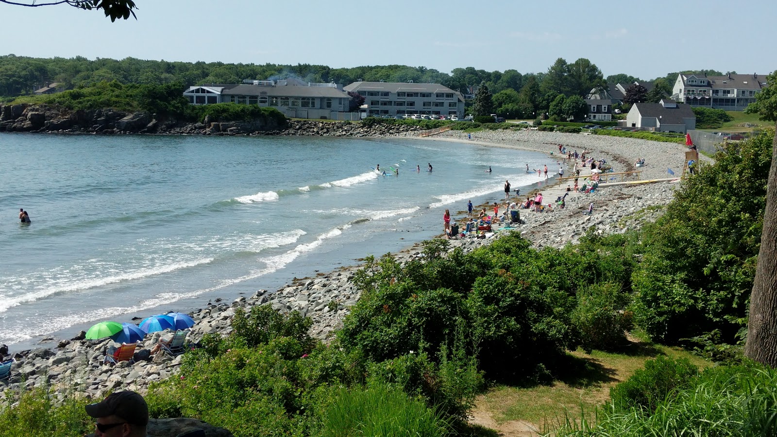 York Harbor beach的照片 便利设施区域