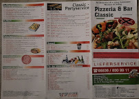Menu du Pizza bar classic à Holzminden