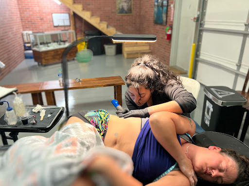 Explore half sleeve forearm tattoo ideas, creative tattoo ideas in Roanoke, available at Saint Cecilias Art Studio