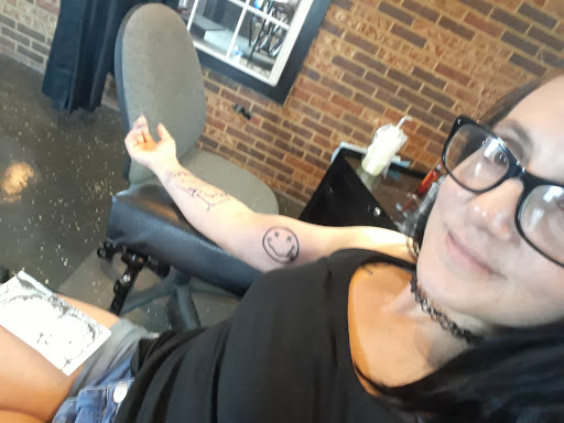 Explore tattoo ideas with writing, creative tattoo ideas in Talbott, available at Self Made Tattoo