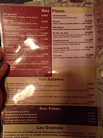 Le Nouveau Peano à Marseille menu