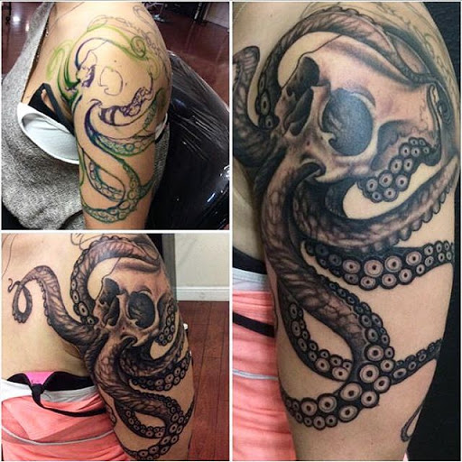 Explore big brother tattoo ideas, creative tattoo ideas in Fremont, available at Inkies Tattoo Studio