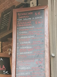 Vinaino Fiorenza à Florence menu