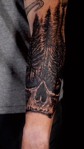 Explore american football tattoo ideas, creative tattoo ideas in Spokane, available at Moon and Mercury Tattoo