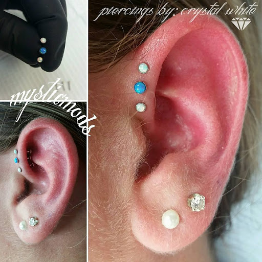 Explore blacklight tattoo ideas, creative tattoo ideas in Hampton, available at Blue Horseshoe Tattoo and Body Piercing