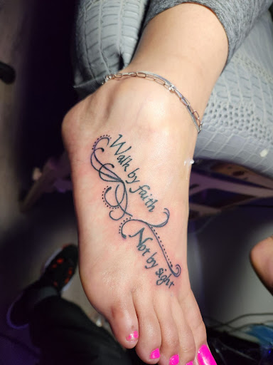 Explore oogie boogie tattoo ideas, creative tattoo ideas in Falling Waters, available at Intheimagestudio TattooPrivate Studio