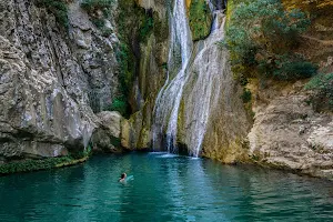 Polylimnio Waterfalls image
