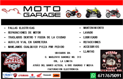MOTO GARAGE - Taller de reparación de motos en Cuencamé de Ceniceros, Durango, México