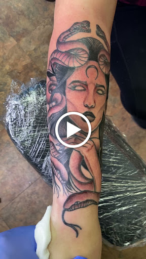 Explore valentine's day tattoo ideas, creative tattoo ideas in Bullhead City, available at Smoke and Dagger Tattoo