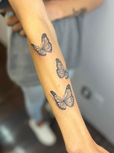 Explore linework tattoos ideas, creative tattoo ideas in Fort Wayne, available at Grade A Tattoos and Body Piercing
