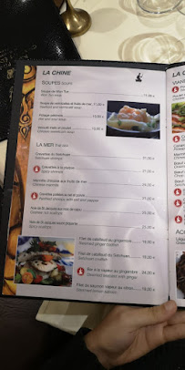 Kok Ping à Paris menu