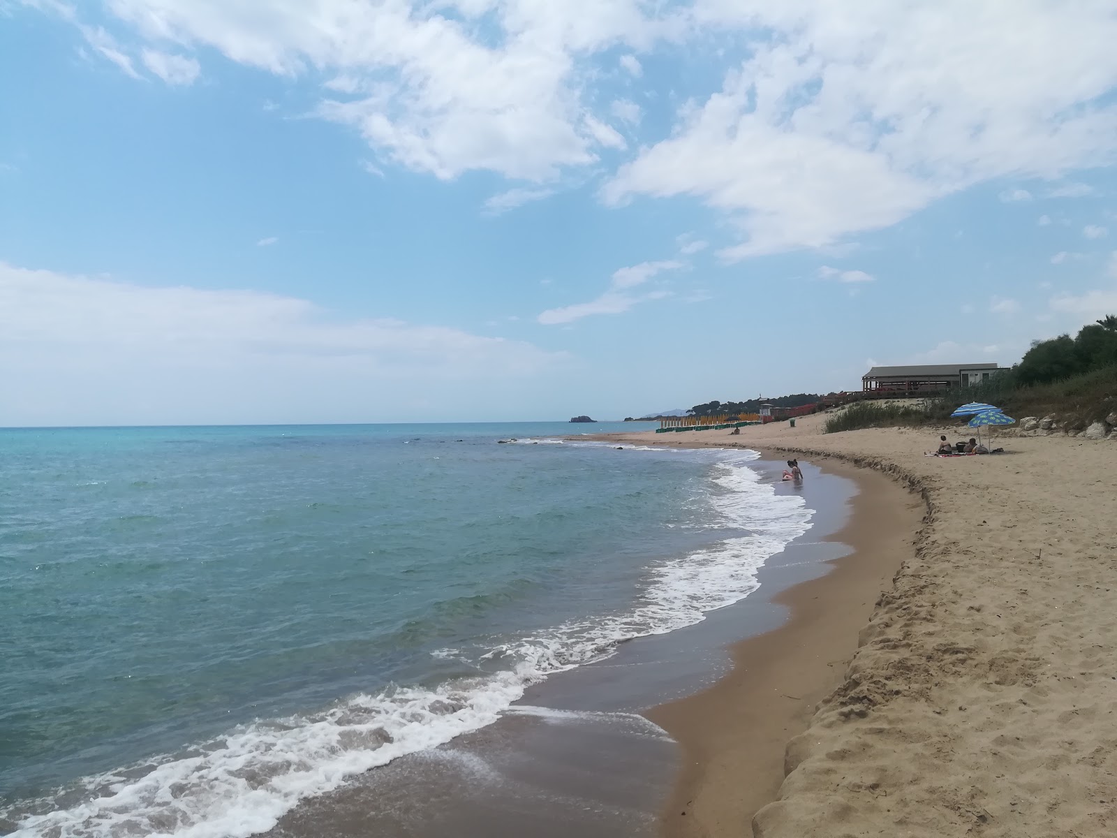 Foto av Spiaggia di Falconara bekvämlighetsområde