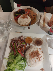 Nasi lemak du Restaurant thaï Santosha Lyon Vaise - Cantine Asiatique - n°4