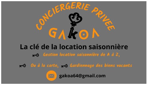 GAKOA CONCIERGERIE à Larressore (Pyrénées-Atlantiques 64)