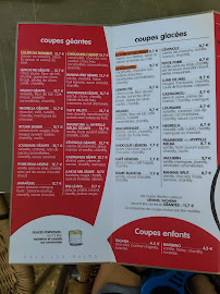 Glacier Béatrix & Restaurant Côté Crêpes à Vals-les-Bains carte