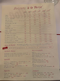 Restaurant Bouillon République à Paris (le menu)