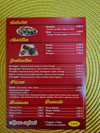 Carte du Snack Tacos à Luxeuil-les-Bains
