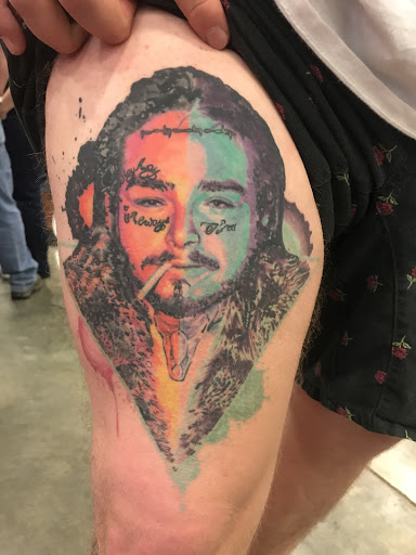 Explore sunflower shoulder tattoo ideas, creative tattoo ideas in Forney, available at Supernatural Tattoo Studio