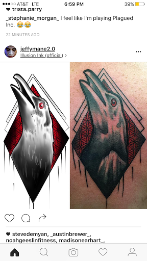 Explore resident evil tattoo ideas, creative tattoo ideas in Southaven, available at Illusion Ink