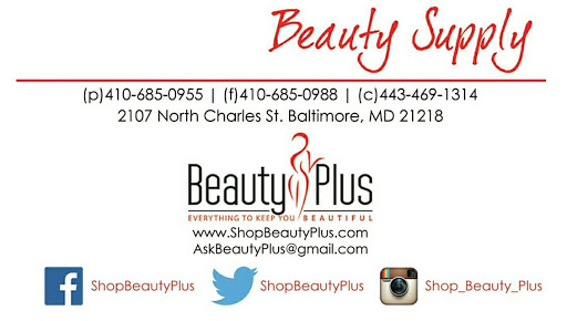 Beauty Supply Store «Beauty Plus», reviews and photos, 2107 N Charles St, Baltimore, MD 21218, USA